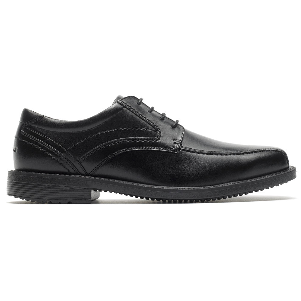 Rockport Oxfords For Mens Black - Style Leader 2 Bike Toe - DB2834950